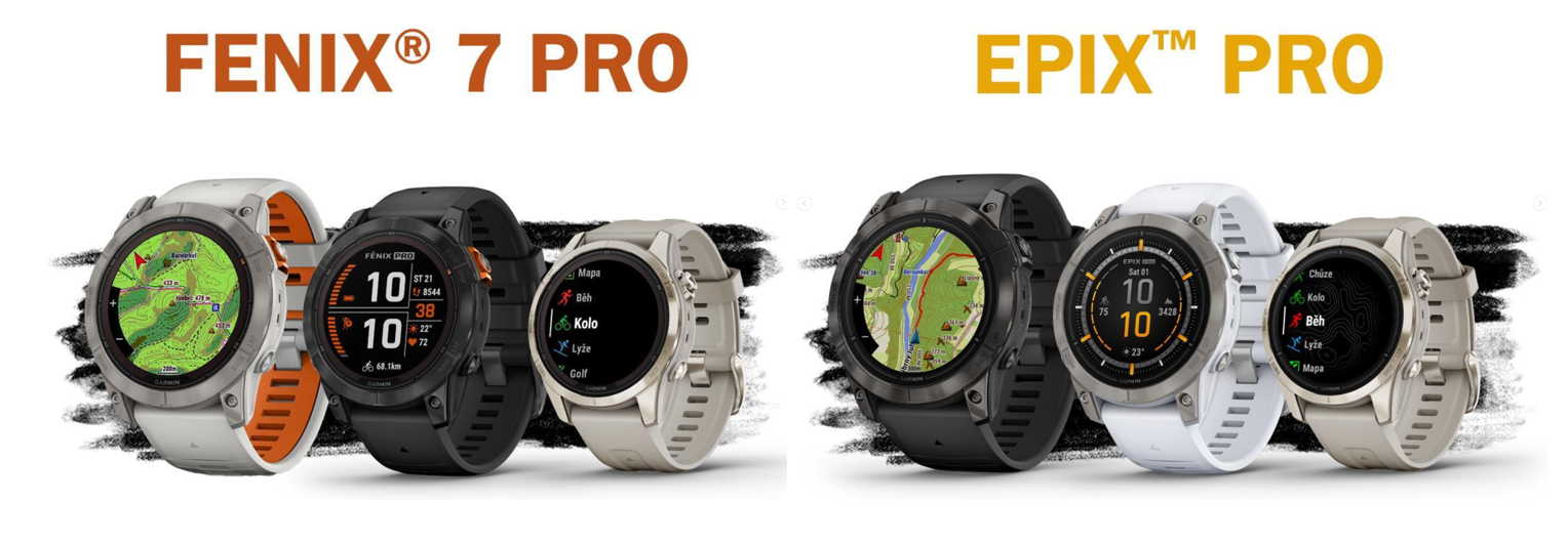 Vyšly nové Garmin Epix Pro a Fénix 7 Pro, pomůžeme vám se v nich vyznat.